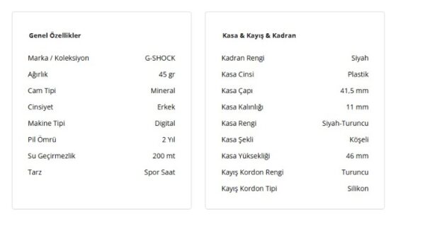 G - SHOCK Casio GD-B500FL-4DR Kol Saati - Görsel 6