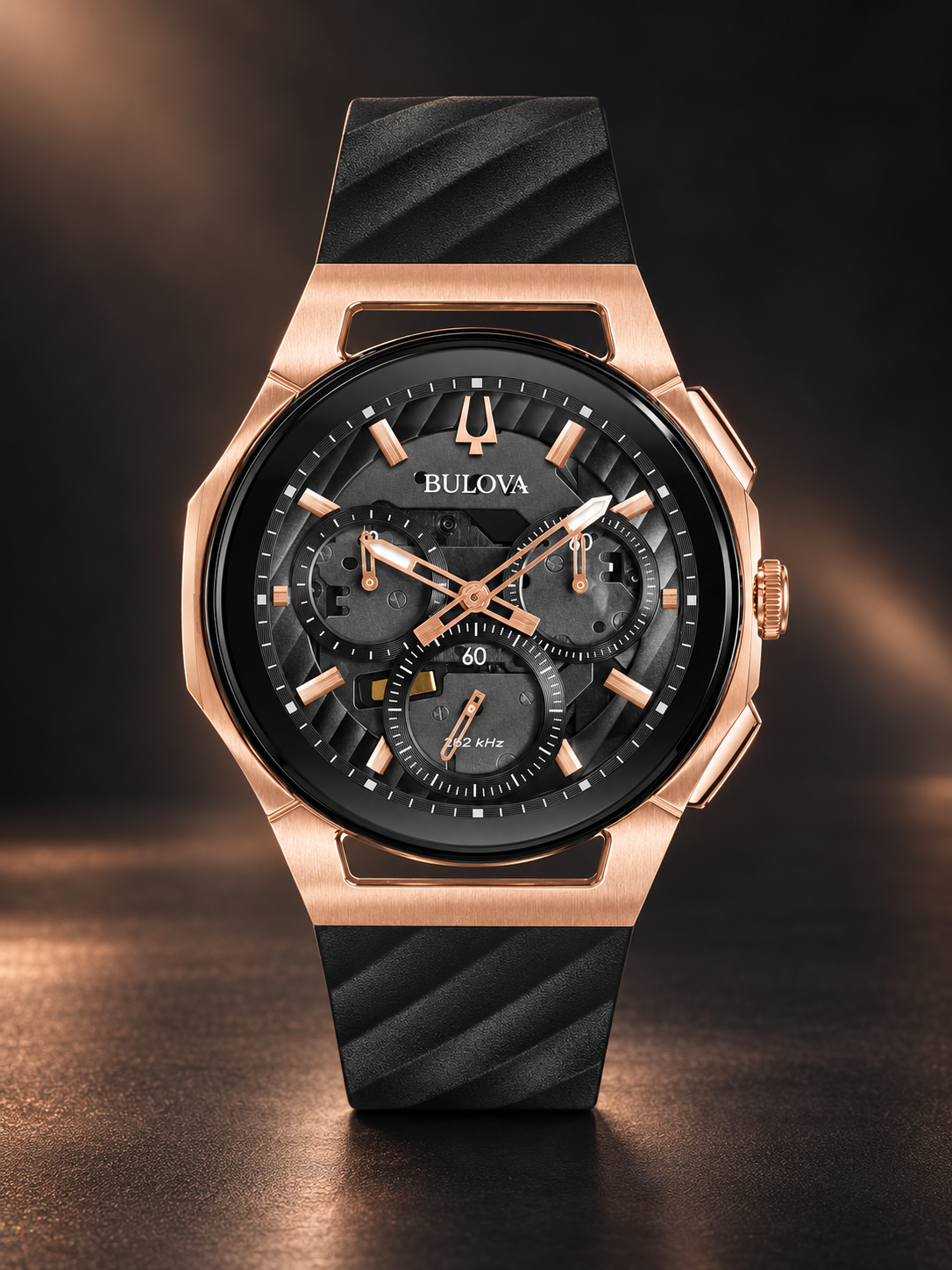 Bulova 98A185 Curv Men's Chronograph Kol Saati