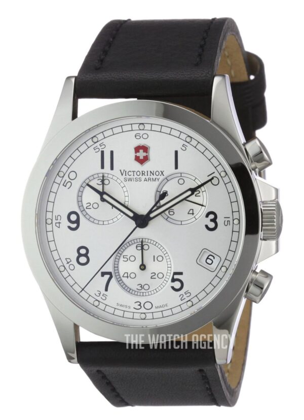 Victorinox Gümüş/Deri Ø40 mm