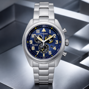 Citizen AT2480-81L Super Titanium Chronograph Erkek Kol Saati