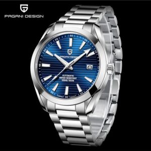Pagani design PD-1688 Aqua Terra Erkek 40MM Retro Japonya NH35A Otomatik Mekanik 100M Su Geçirmez Safir Çelik Saat