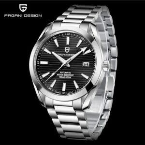 Pagani design PD-1688 Aqua Terra Erkek 40MM Retro Japonya NH35A Otomatik Mekanik 100M Su Geçirmez Safir Çelik Saat