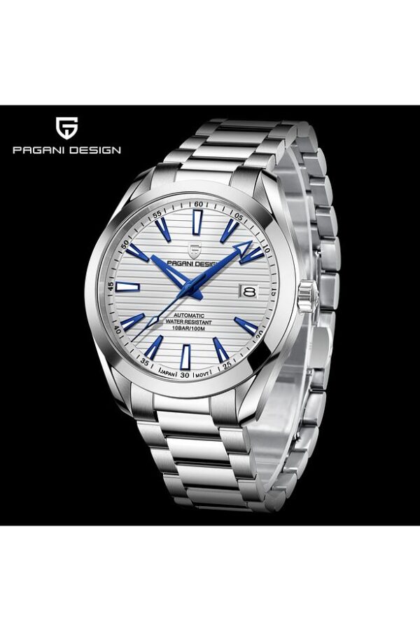 Pagani design PD-1688 Aqua Terra Erkek 40MM Retro Japonya NH35A Otomatik Mekanik 100M Su Geçirmez Safir Çelik Saat