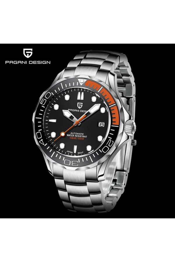 Pagani design PD-1667 '007' James Bond Seamaster 42MM Su Geçirmez Japonya NH35 Mekanik Saat Safir Paslanmaz Saat