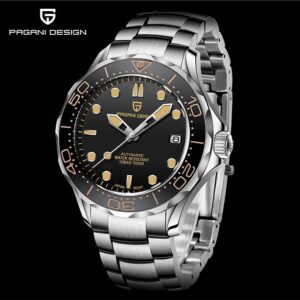 Pagani design PD-1667 '007' James Bond Seamaster 42MM Su Geçirmez Japonya NH35 Mekanik Saat Safir Paslanmaz Saat