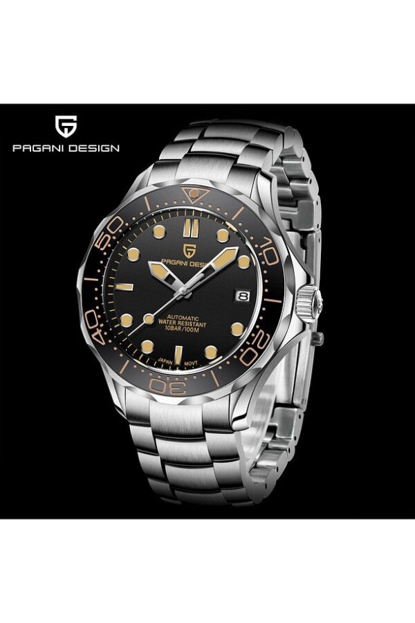 Pagani design PD-1667 '007' James Bond Seamaster 42MM Su Geçirmez Japonya NH35 Mekanik Saat Safir Paslanmaz Saat