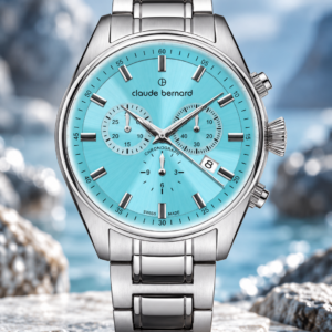 Claude Bernard CB.10254.3M.BUICN Heritage Quartz Chronograph Erkek Kol Saati