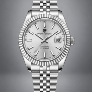 Pagani design PD-1645 Datejust Otomatik Erkek Kol Saati - Gri
