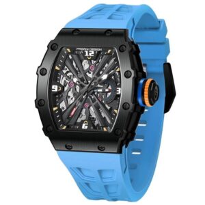 Pagani Design PD-1738 Quartz SEIKO Erkek Kol Saati – Siyah-Mavi