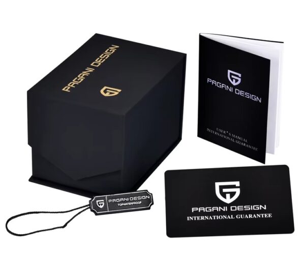 Pagani Design PD-1738 iskelet 42MM 50M Su Geçirmez Kuvars Japonya VH65 Kuvars Saat Safir Kristal Çelik Erkek Saati - Görsel 3