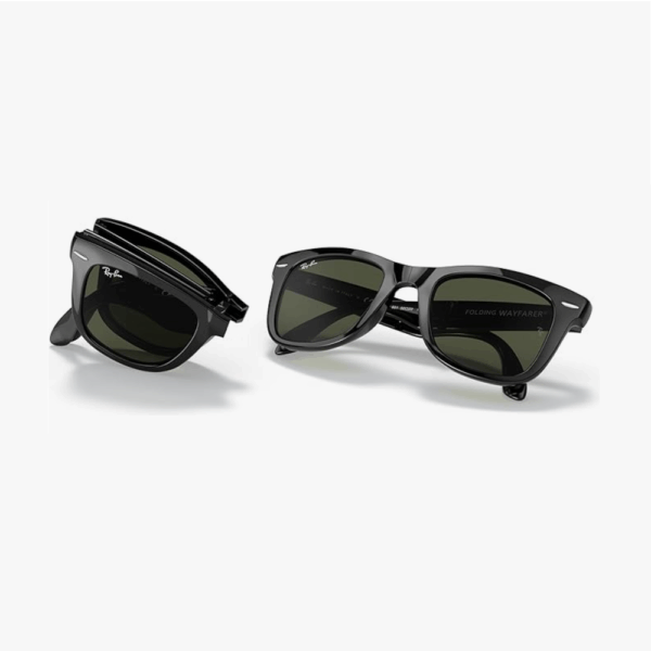 Ray-Ban RB4105 601 50 Folding Wayfarer Katlanabilir Güneş Gözlüğü - Görsel 2