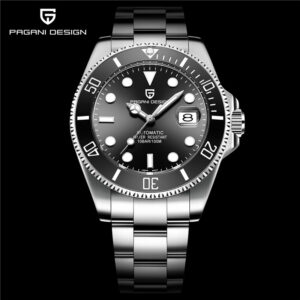 PAGANI DESING PD-1639-155 Otomatik Erkek Kol Saati - Black