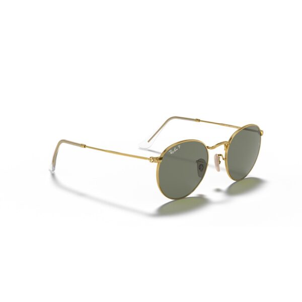 Ray-Ban RB3447 001/58 50 Polarize Round Metal Güneş Gözlüğü - Görsel 3