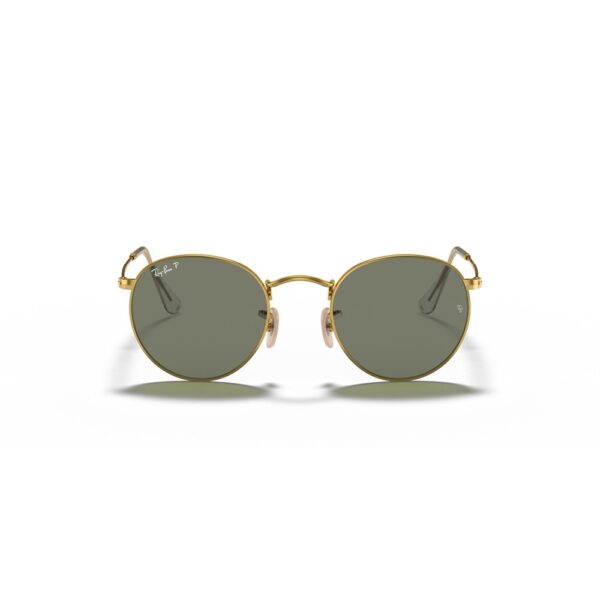 Ray-Ban RB3447 001/58 50 Polarize Round Metal Güneş Gözlüğü - Görsel 4
