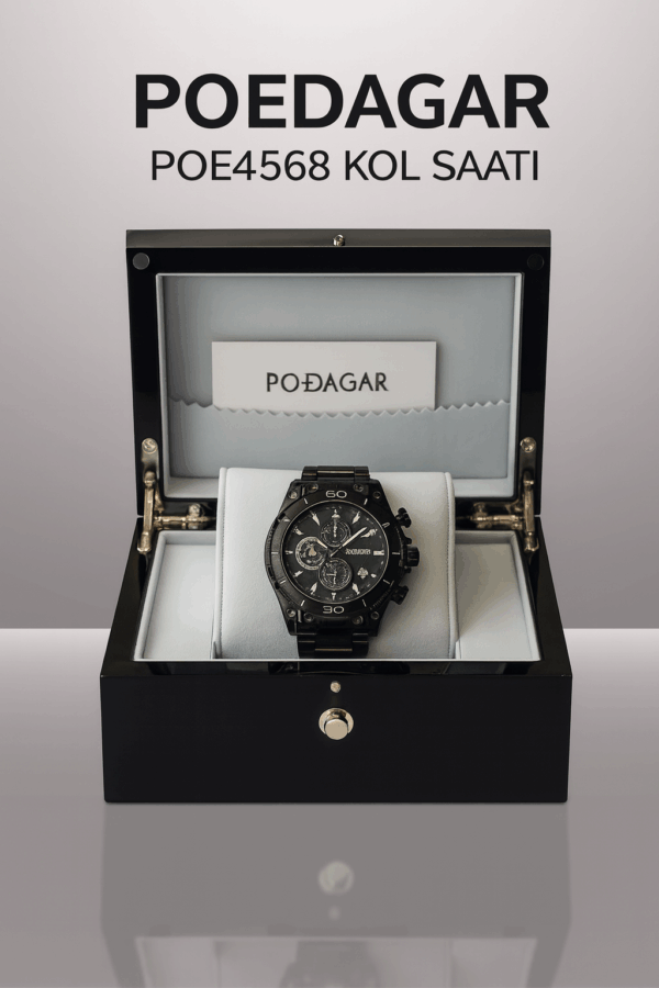 Poedagar POE4568 Erkek KOL Saati - Görsel 5