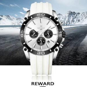 Reward NK552801 Beyaz Silikon Kordon Erkek Kol Saati