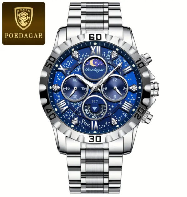 POEDAGAR LV127934 Blue Erkek Kol Saati