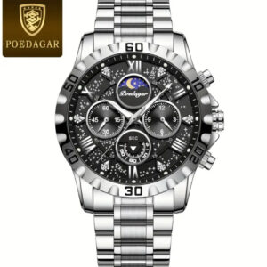 POEDAGAR LV127935 Black Erkek Kol Saati