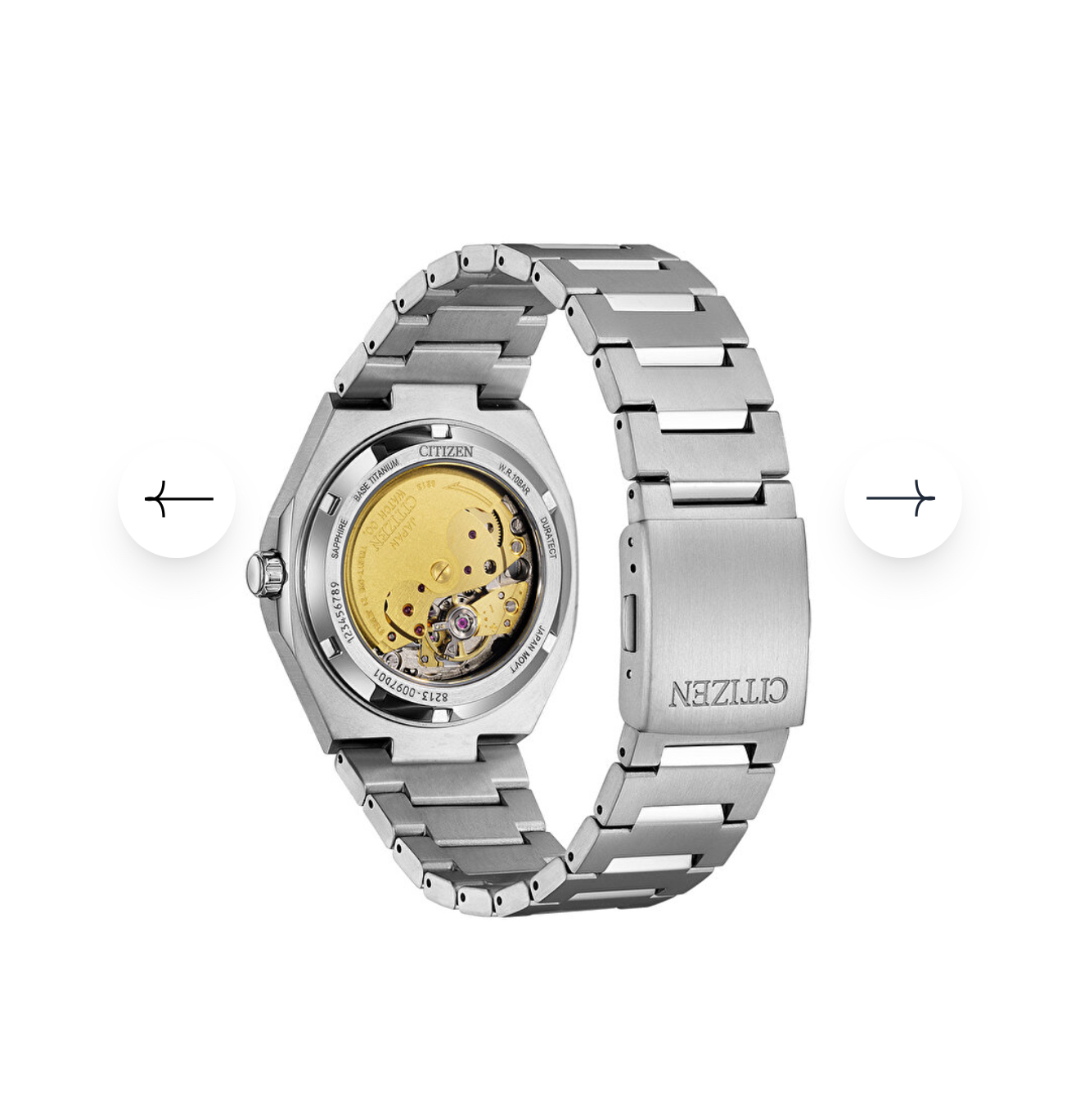 Citizen Zenshin Super Titanium Small Seconds NJ0180-80A Kol Saati - Görsel 6