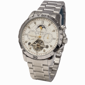 NAVIMARINE NVM2009-01 ERKEK KOL SAATİ – Beyaz Gold