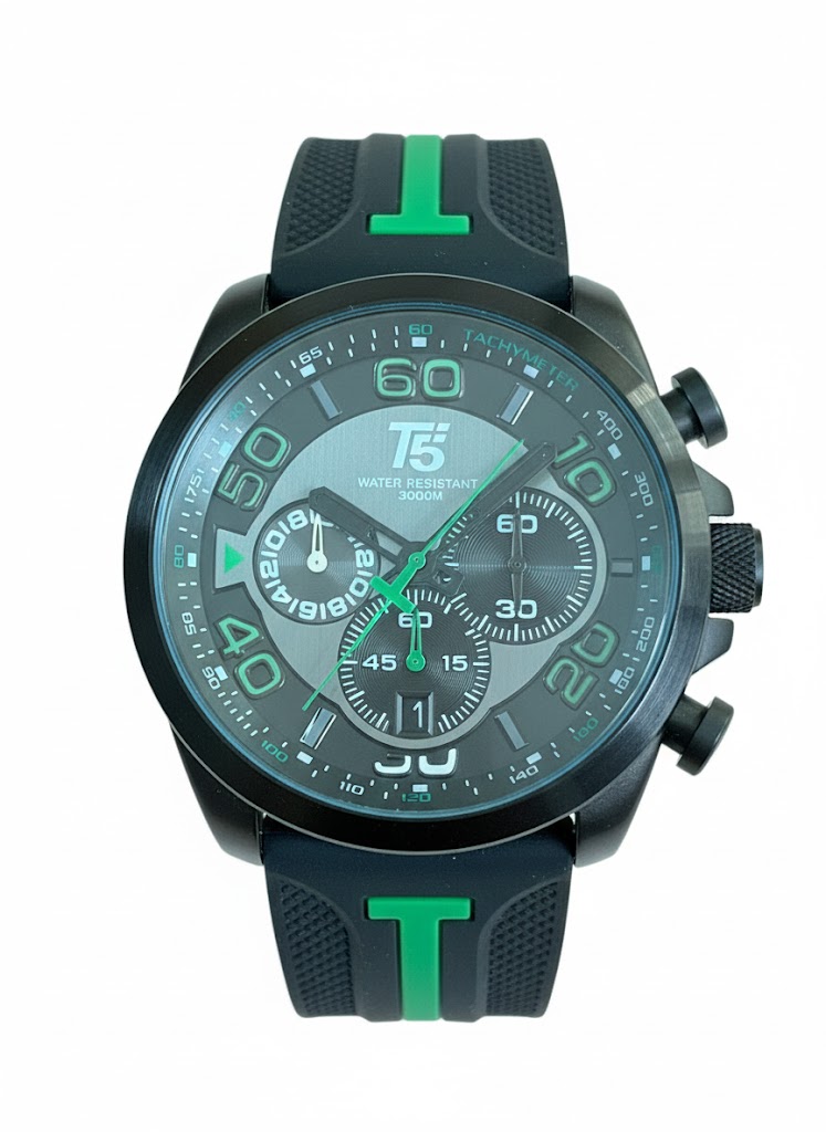 T5 H3619G.1 Erkek Kol Saati Siyah - Görsel 2