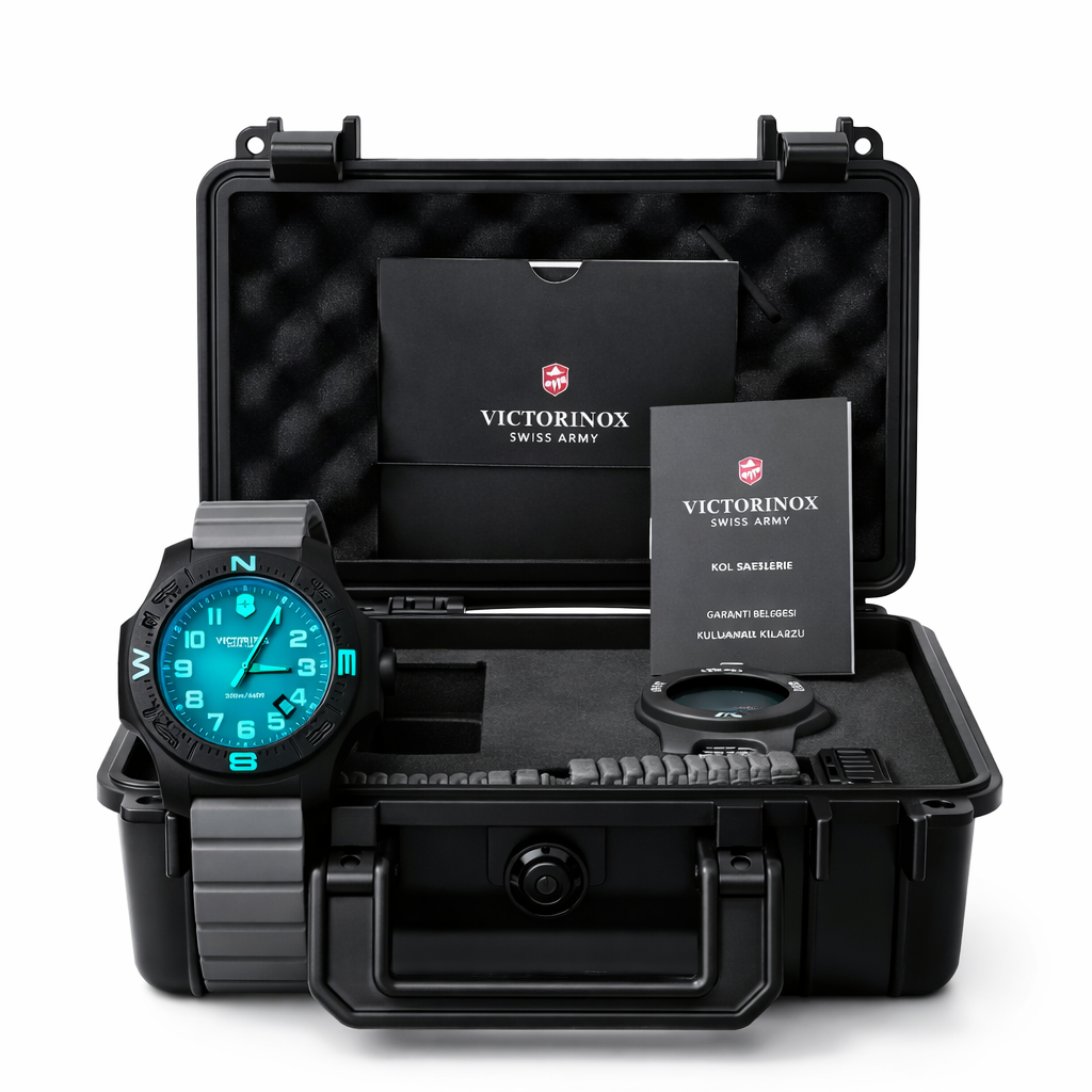 Vintırinox Swiss Army Inox Carbon Vs 241859 Kol Saati - Görsel 16