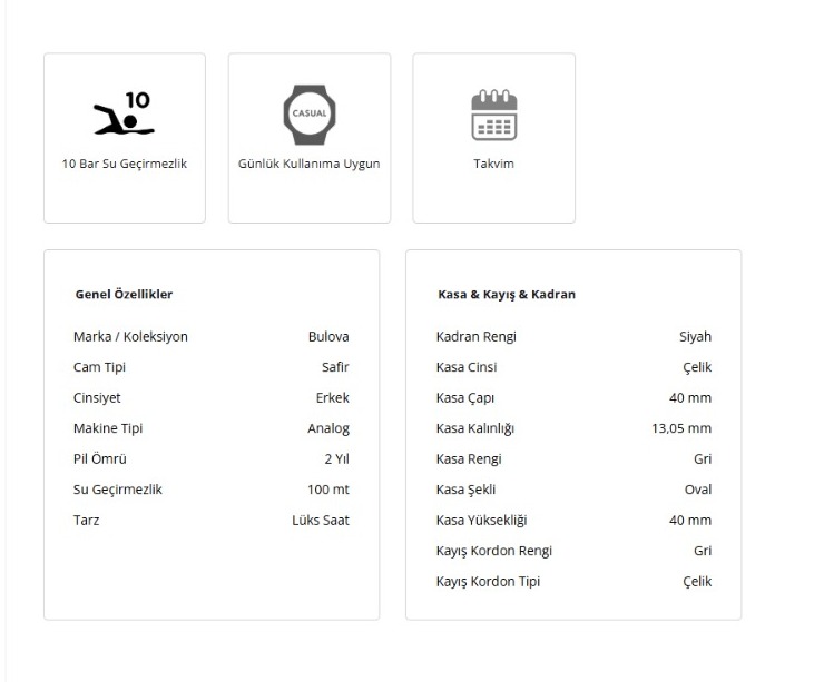 Bulova 96B417 Kol Saati - Görsel 7