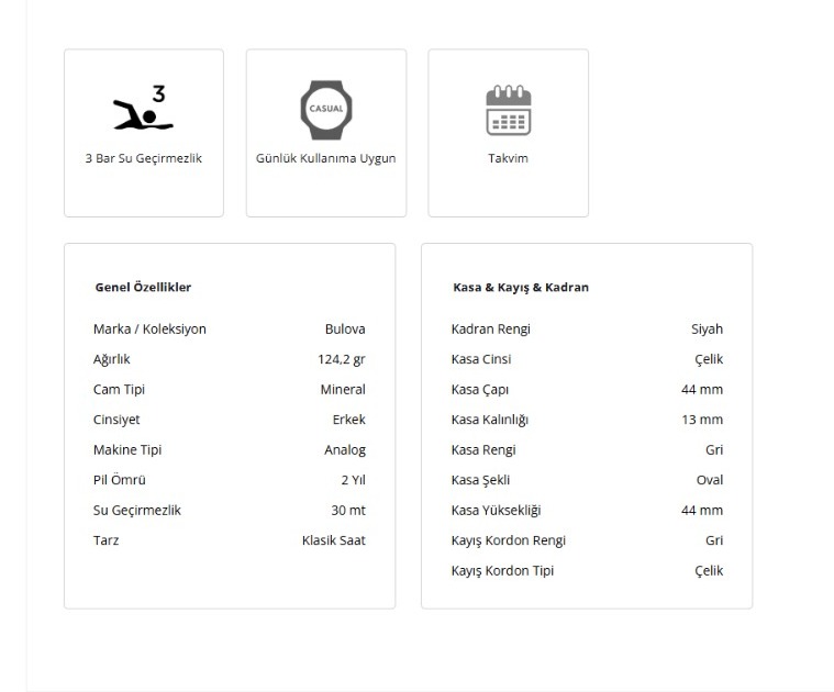 Bulova 96B319 Kol Saati - Görsel 5