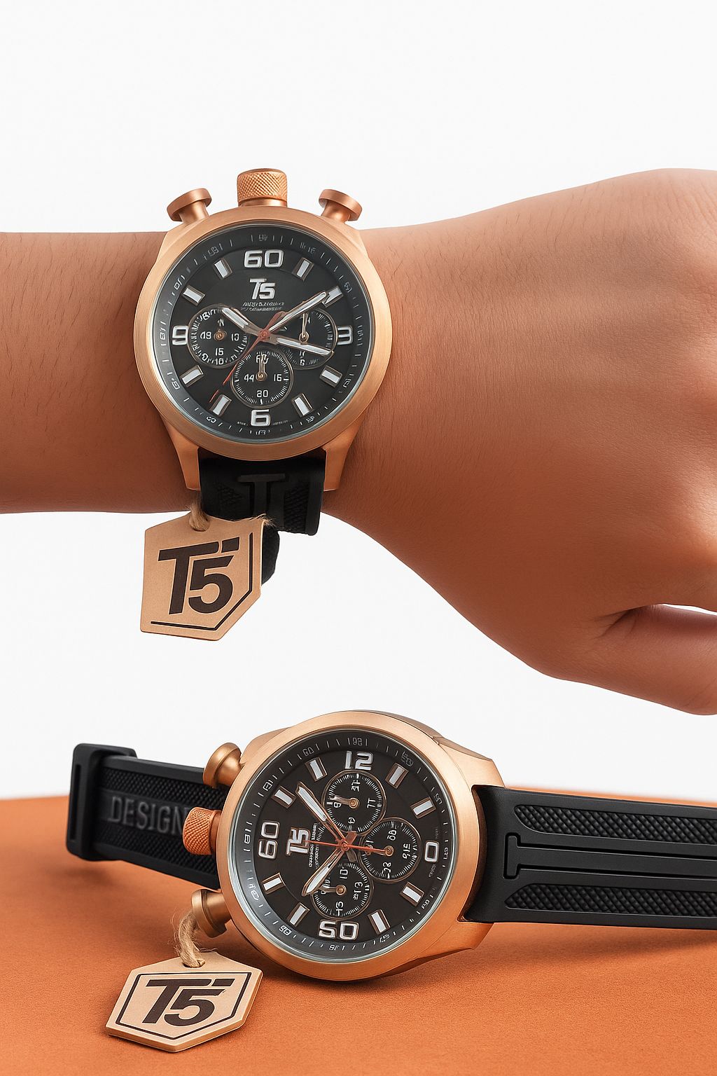 T5 H3619G-02 Erkek Kol Saati – Güçlü Duruş, Net Stil - Görsel 2