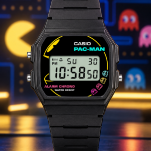 Casio F-91WPC-1ADR PAC-MAN Kol Saati