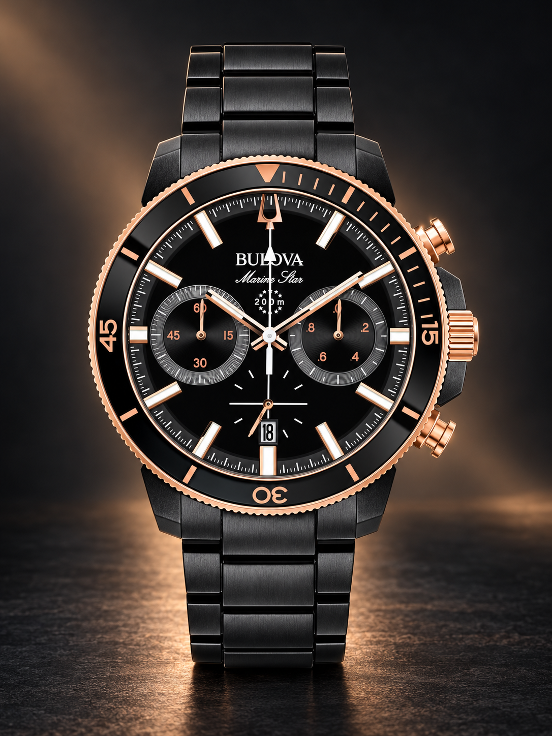 Bulova 98B302 Marine Star Chronograph Erkek Kol Saati