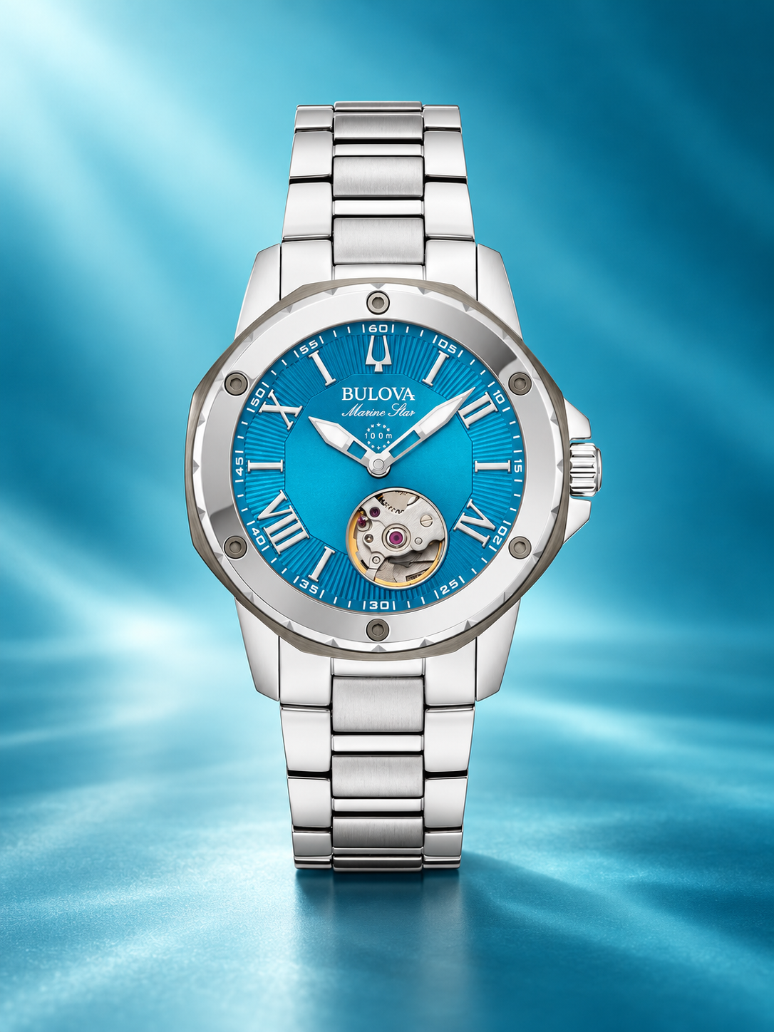 Bulova Marine Star Automatic 98L317 Kadın Kol Saati