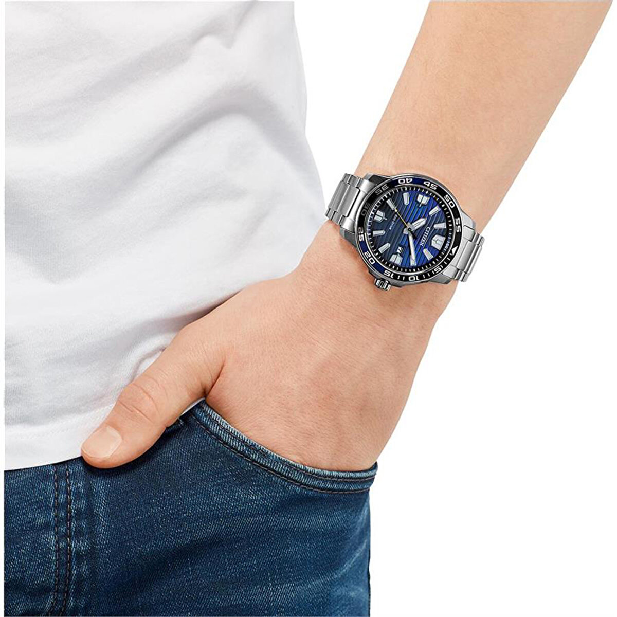 Citizen AW1525-81L Erkek Kol Saati - Görsel 5