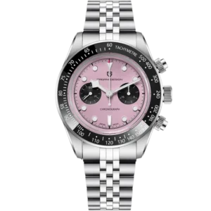 Pagani Design PD-1813 Kronograf Kuvars Erkek Kol Saati - Pembe