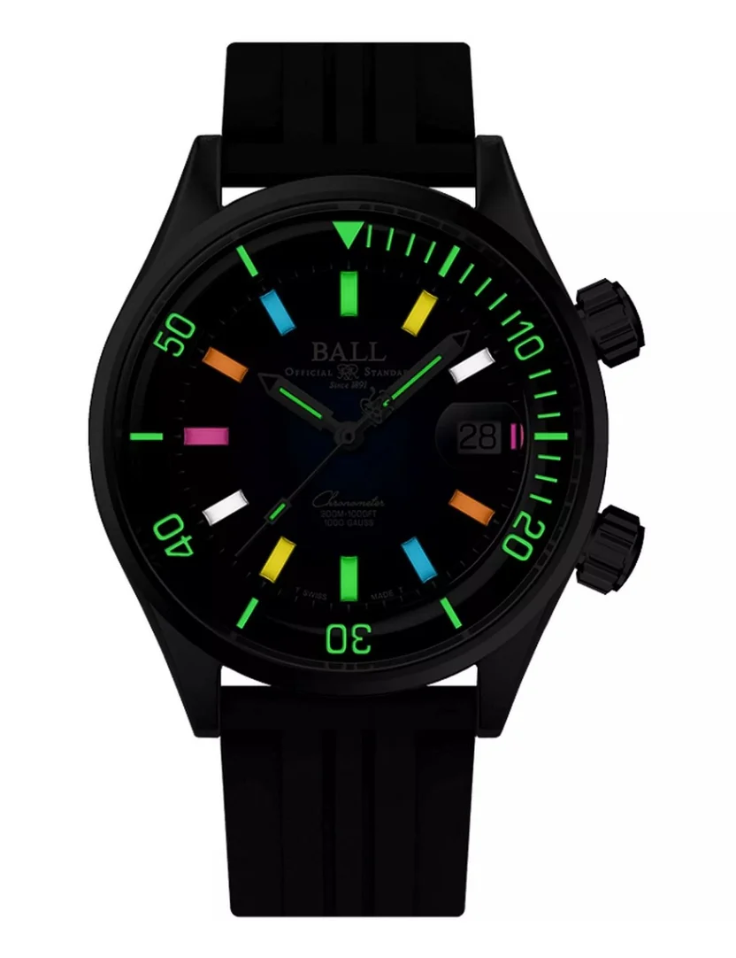 BALL DM2280A-P3C-BER Engineer Master II Diver Erkek Kol Saati - Görsel 2