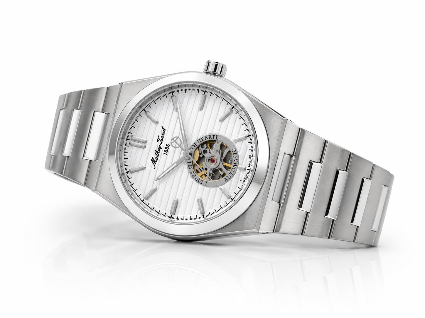 Mathey Tissot Zeus Open Heart EF118ATAS Otomatik Erkek Kol Saati - Görsel 6