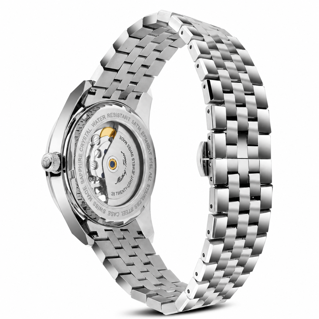 Mathey Tissot Urban Auto H411ATABU Otomatik Erkek Kol Saati - Görsel 3