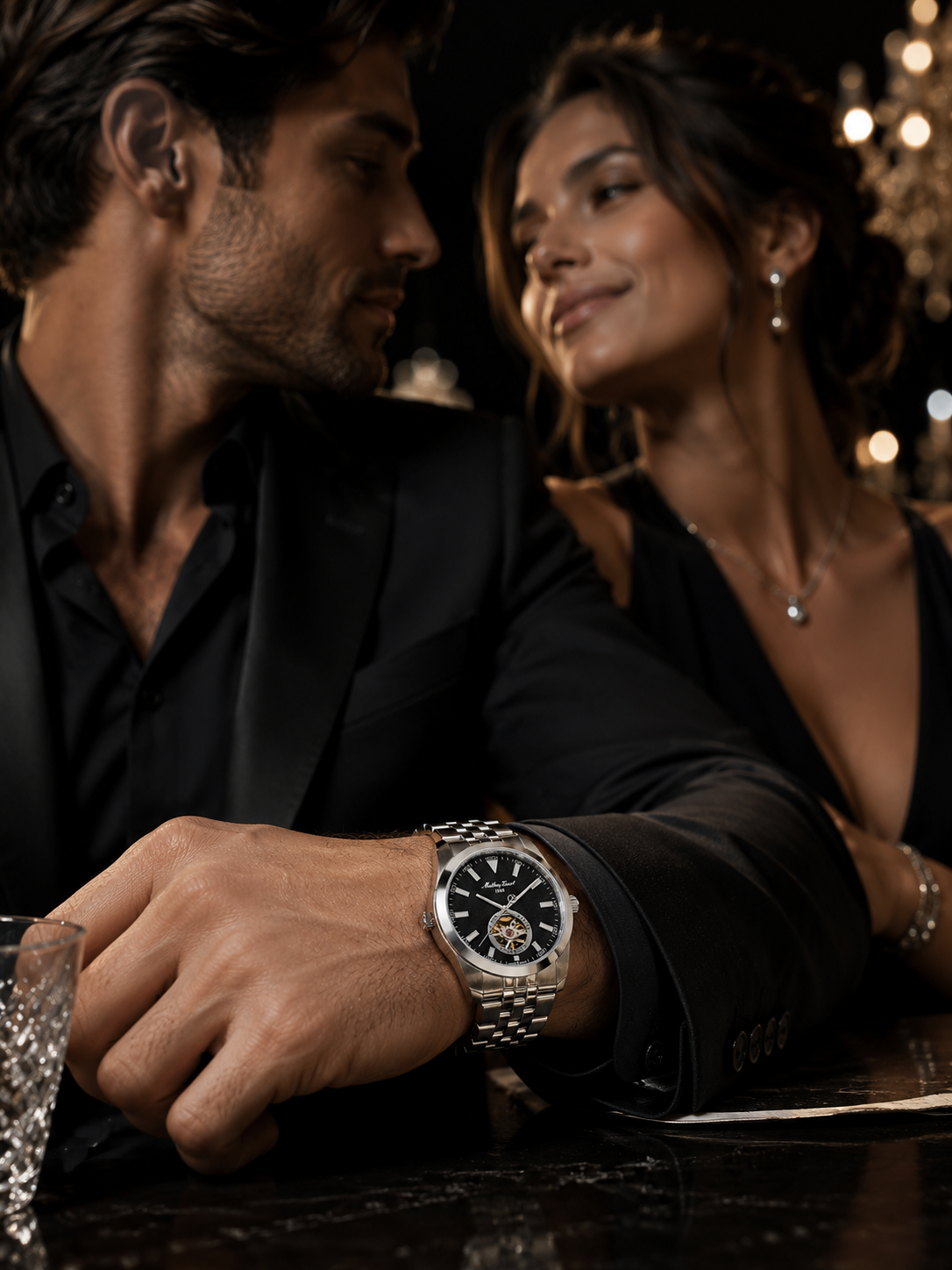 Mathey-Tissot Mathy I Open Heart EF1450ATAN Otomatik Erkek Kol Saati – Swiss Made 🇨🇭 - Görsel 2