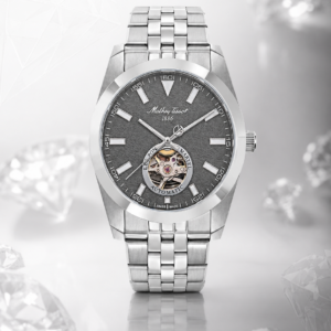 Mathey-Tissot EF1450ATAS Otomatik Erkek Kol Saati – Open Heart | İsviçre Üretimi
