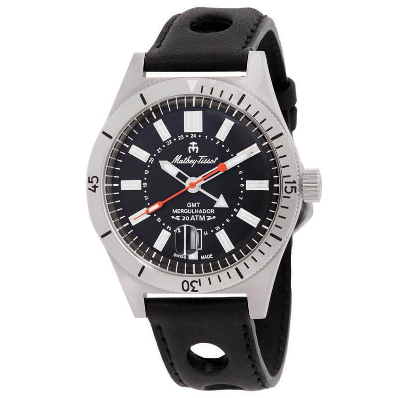 Mathey-Tissot Mergulhador GMT MRGAN Erkek Kol Saati – Swiss Made