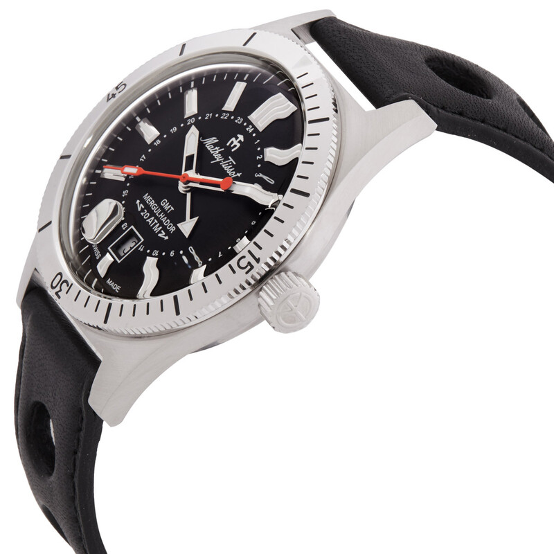 Mathey-Tissot Mergulhador GMT MRGAN Erkek Kol Saati – Swiss Made - Görsel 2