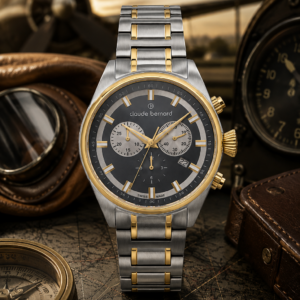 Claude Bernard CB.10259.357JM.GAID Proud Heritage Chronograph Erkek Kol Saati