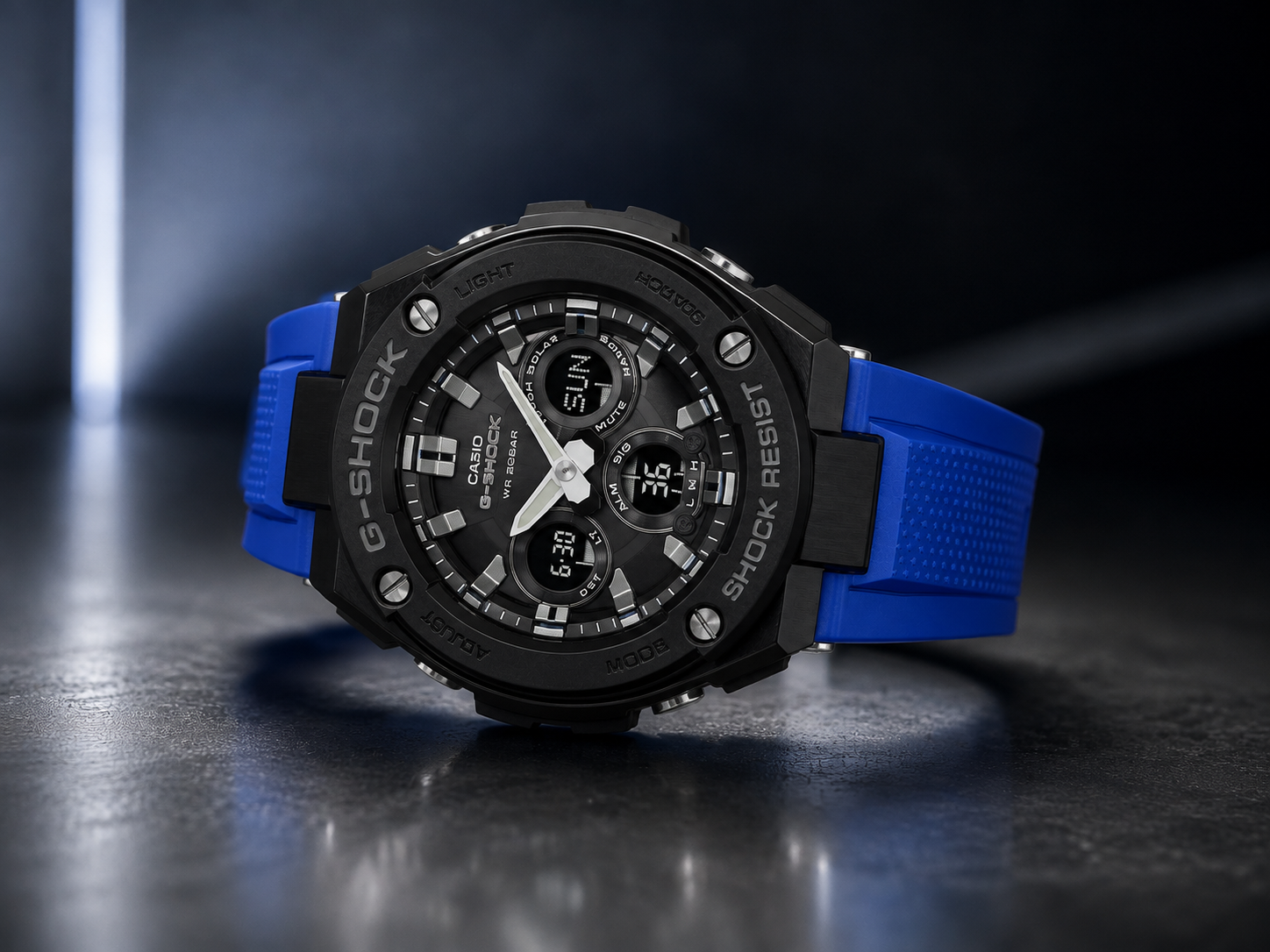 Casio G-SHOCK G-STEEL GST-S300G-2A1DR Kol Saati - Görsel 3