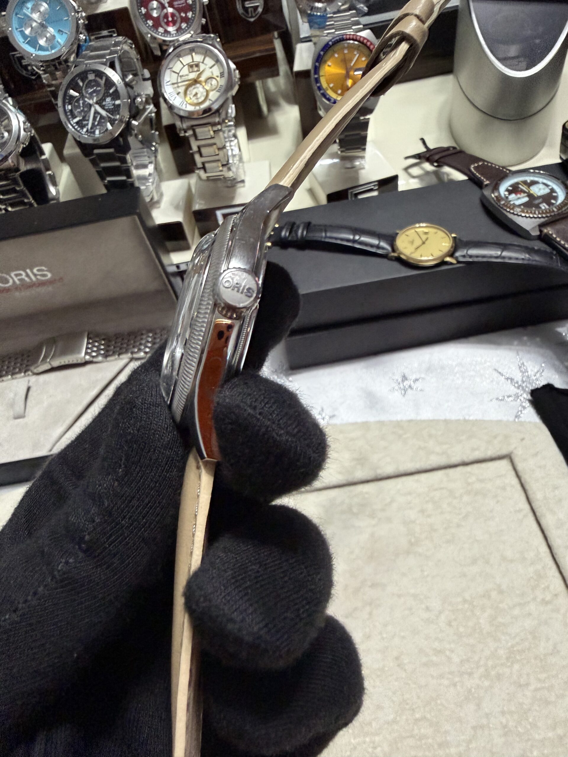 ORIS BIG CROWN POINTER DATE 7503 Vintage Otomatik Erkek Kol Saati - Görsel 4