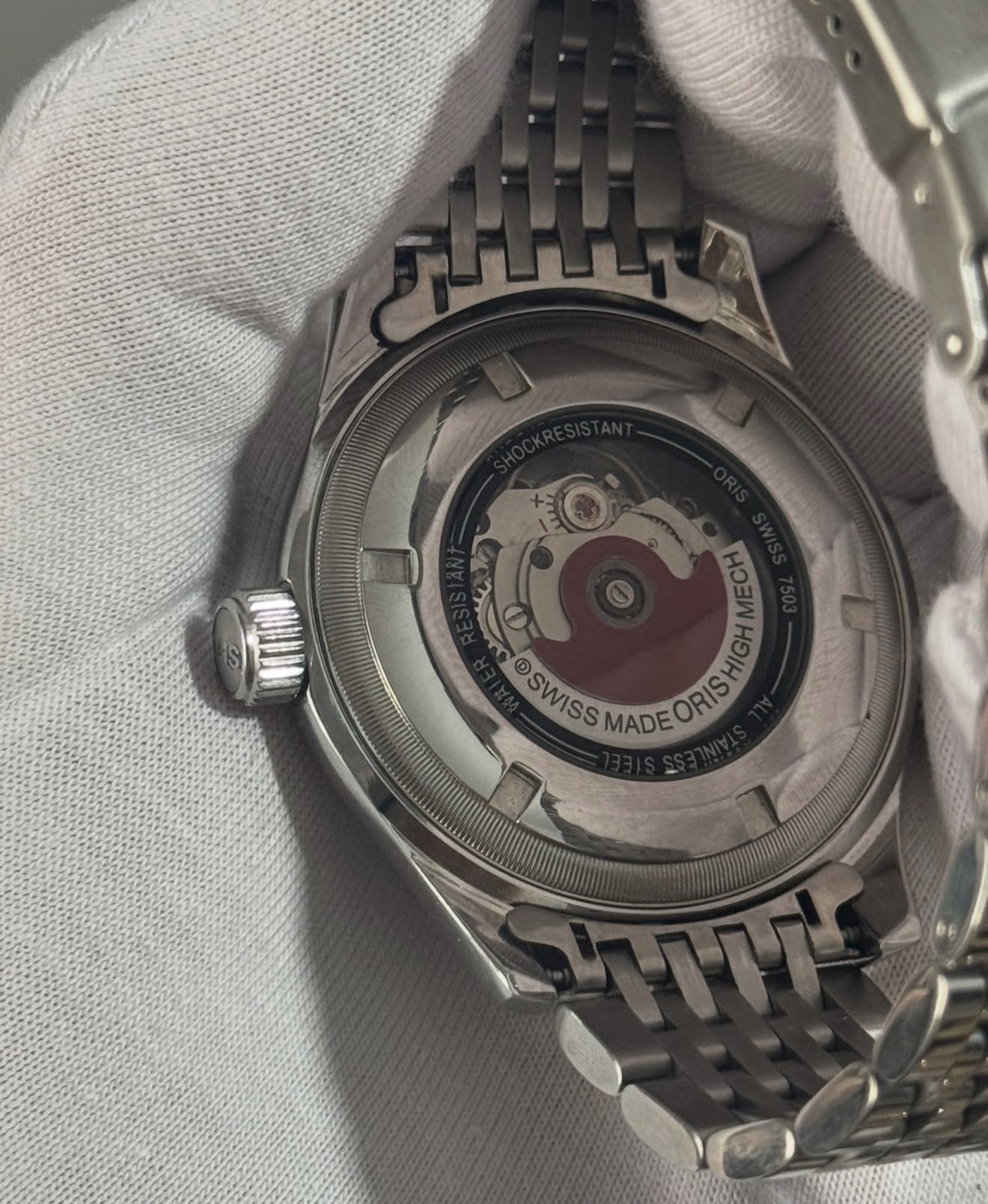 ORIS BIG CROWN POINTER DATE 7503 Vintage Otomatik Erkek Kol Saati - Görsel 12