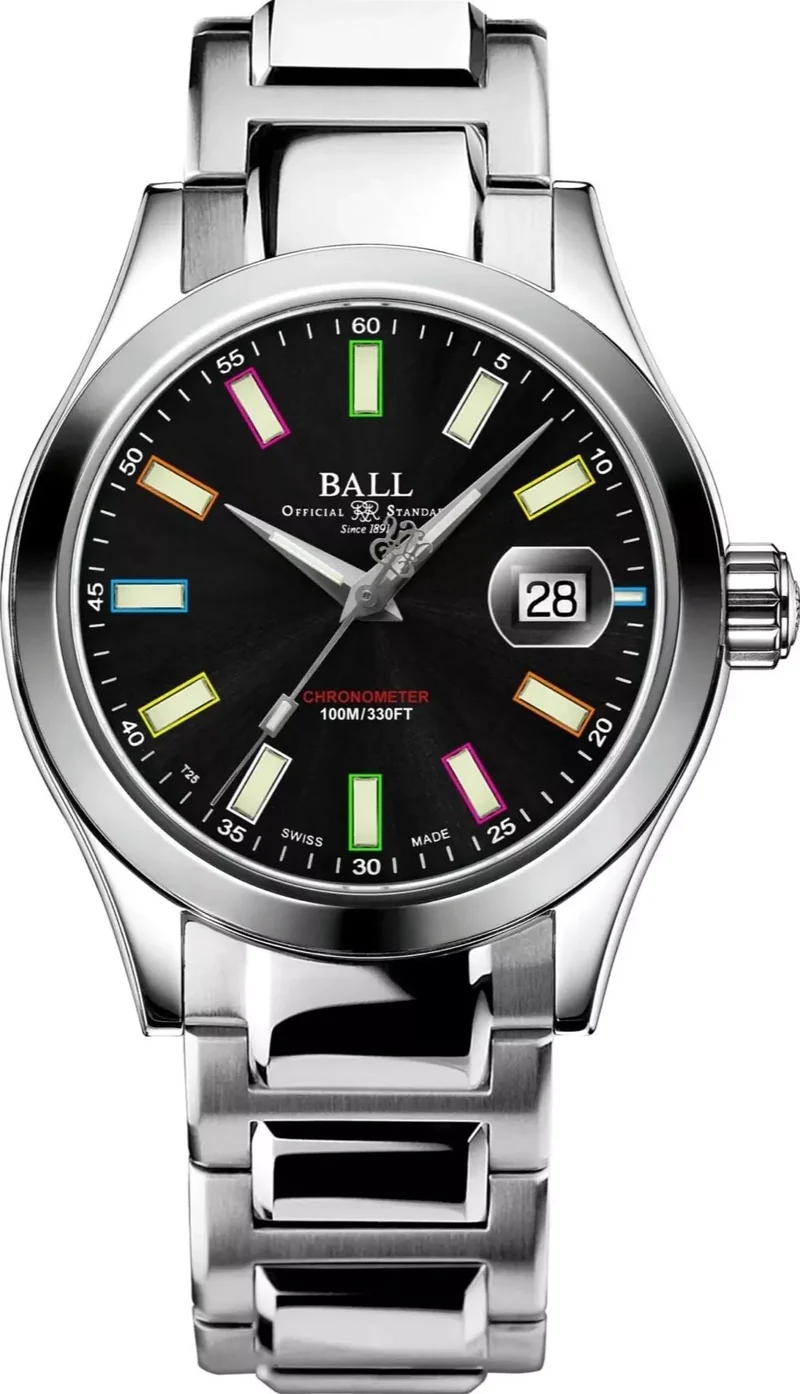 BALL Engineer III Marvelight Chronometer NM9026C-S33CJ-BK Otomatik Erkek Kol Saati - Görsel 4