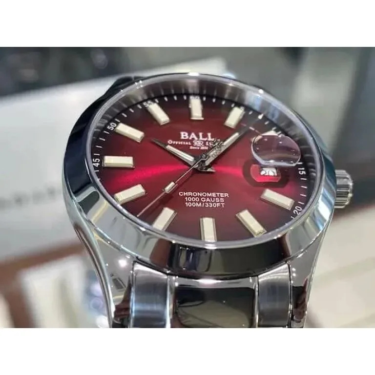 BALL Engineer III Marvelight Chronometer COSC NM9026C-S6CJ-RD Otomatik Erkek Kol Saati - Görsel 3