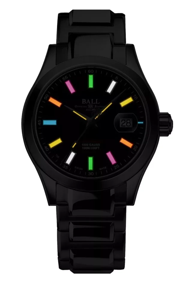 BALL Engineer III Marvelight Chronometer NM9026C-S33CJ-BK Otomatik Erkek Kol Saati - Görsel 2