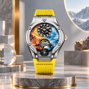 Pagani Design PD-981 Zhuma Dağı Zirvesi Serisi Limited Edition Otomatik Erkek Kol Saati – Sarı