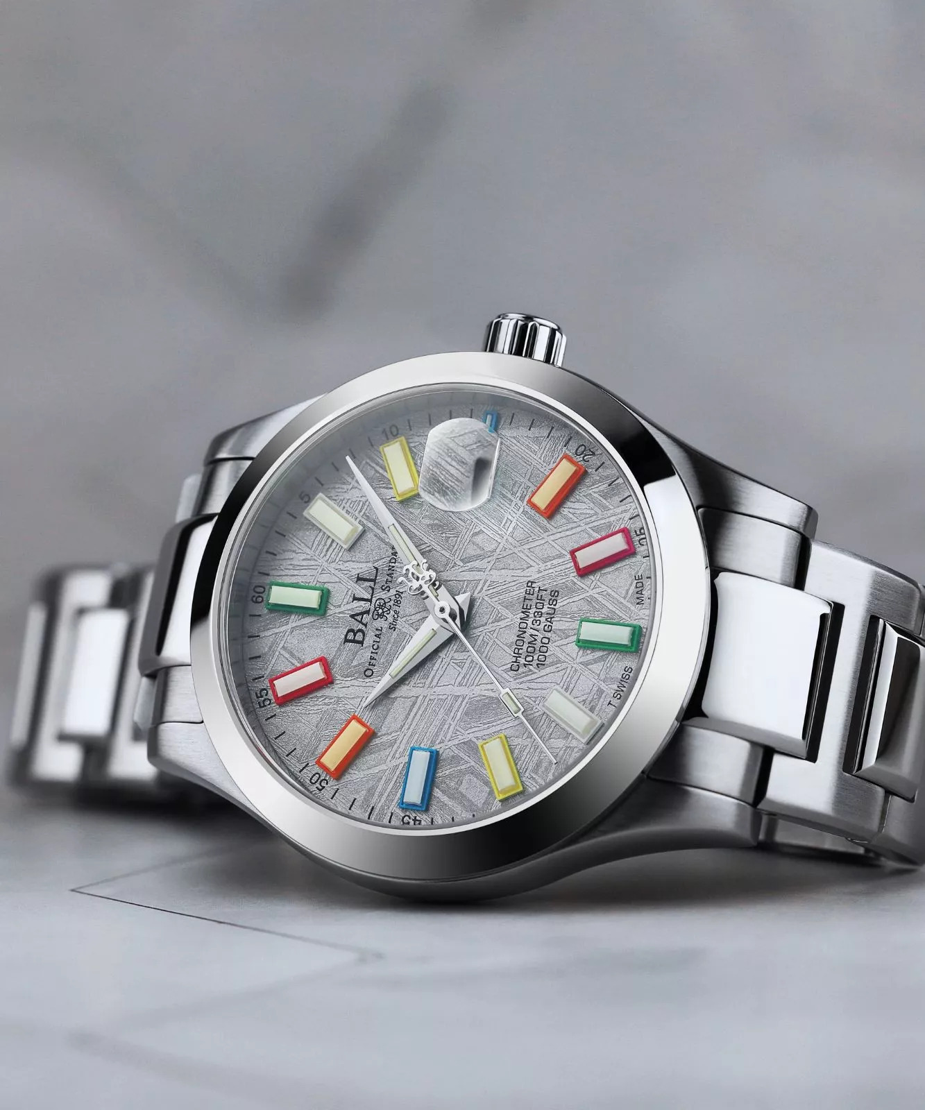 BALL Engineer III Marvelight Chronometer Meteorite NM9026C-S46C-MSLR Otomatik Erkek Kol Saati - Görsel 4